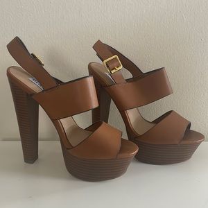 Brown heels